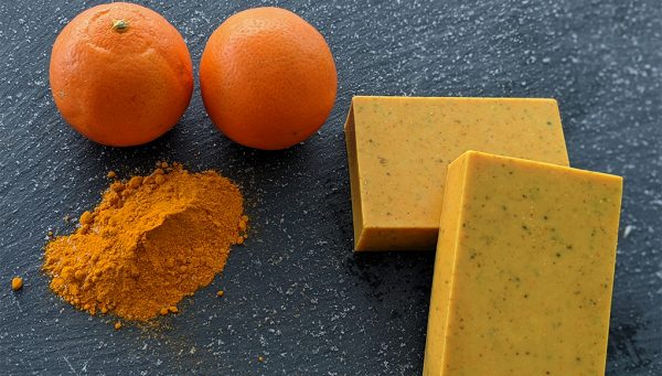 Organic Goat Milk Soap - Orange and Turmeric